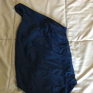 Summersalt Sidestroke Swimsuit Deepsea Navy NWOT